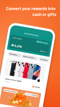İndir WeWard - The Walking App Sağlık & Fitness Android için Ekran görüntüsü 2