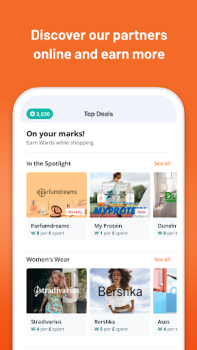 İndir WeWard - The Walking App Sağlık & Fitness Android için Ekran görüntüsü 7
