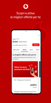 İndir My Vodafone Italia Araçlar Android için Ekran görüntüsü 5