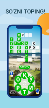 İndir СЎЗ ЎЙИНИ - СЎЗНИ ТОПИНГ Kelime Oyunları Android için Ekran görüntüsü 4
