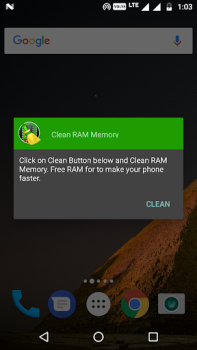 İndir Clean RAM Memory Araçlar Android için Ekran görüntüsü 5
