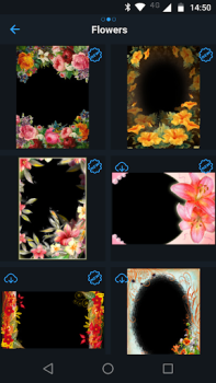İndir Flowers PhotoFrames Fotoğraf Android için Ekran görüntüsü 2
