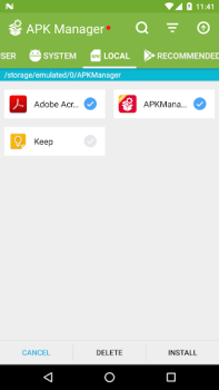 İndir APK Manager Araçlar Android için Ekran görüntüsü 5