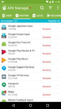 İndir APK Manager Araçlar Android için Ekran görüntüsü 6