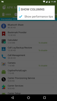 İndir APK Manager Araçlar Android için Ekran görüntüsü 7