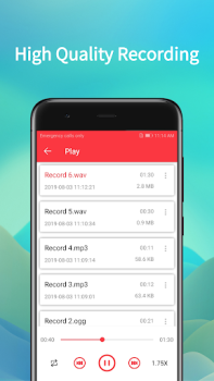 İndir Audio Recorder Müzik ve Ses Android için Ekran görüntüsü 2