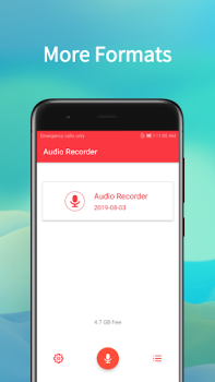 İndir Audio Recorder Müzik ve Ses Android için Ekran görüntüsü 3