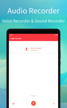 İndir Audio Recorder Müzik ve Ses Android için Ekran görüntüsü 4