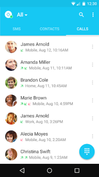İndir Dialer + İletişim Android için Ekran görüntüsü 4