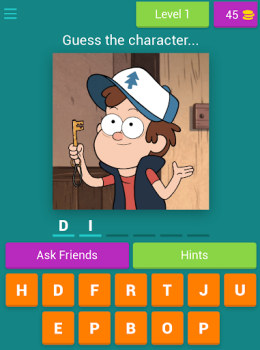 İndir Gravity Falls GAME Kelime Oyunları Android için Ekran görüntüsü 7