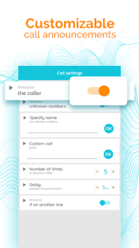 İndir Caller Name and Message Announcer Araçlar Android için Ekran görüntüsü 2
