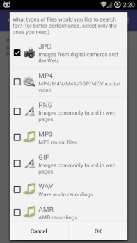 İndir DiskDigger photo recovery Araçlar Android için Ekran görüntüsü 6