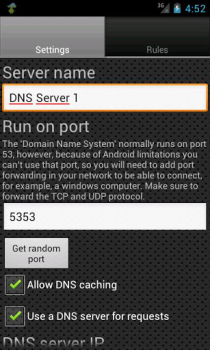 İndir DNS Server Araçlar Android için Ekran görüntüsü 2