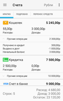 İndir Home Bookkeeping Money Manager Finans Android için Ekran görüntüsü 2