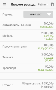 İndir Home Bookkeeping Money Manager Finans Android için Ekran görüntüsü 6