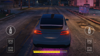 İndir Model X Tesla Car Parking Game Simülatörler Android için Ekran görüntüsü 2