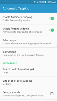 İndir Automatic Tapping—Auto Clicker Araçlar Android için Ekran görüntüsü 5