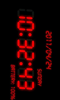 İndir バッテリークロックβ Araçlar Android için Ekran görüntüsü 6