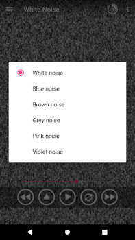 İndir White Noise For Sleep. Generator for Tinnitus Sağlık & Fitness Android için Ekran görüntüsü 2