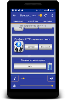İndir Bluetooth Audio Widget Battery İş Dünyası Android için Ekran görüntüsü 3
