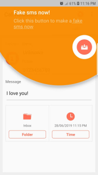 İndir Fake Call and Sms Eğlence Android için Ekran görüntüsü 2