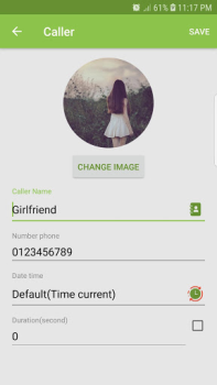 İndir Fake Call and Sms Eğlence Android için Ekran görüntüsü 4