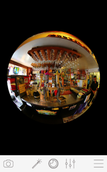 İndir Fisheye Fotoğraf Android için Ekran görüntüsü 5
