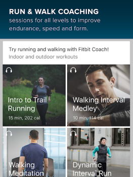 İndir Fitbit Coach Sağlık & Fitness Android için Ekran görüntüsü 2