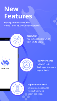 İndir Game Tuner Araçlar Android için Ekran görüntüsü 3
