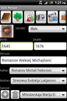 İndir Soy ağacı Sosyal Android için Ekran görüntüsü 2