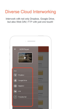 İndir GOM Player Video oynatıcılar ve düzenleyiciler Android için Ekran görüntüsü 3