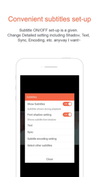 İndir GOM Player Video oynatıcılar ve düzenleyiciler Android için Ekran görüntüsü 5