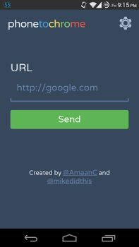İndir Phone to Chrome Araçlar Android için Ekran görüntüsü 2