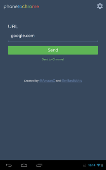 İndir Phone to Chrome Araçlar Android için Ekran görüntüsü 5