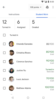 İndir Google Classroom Eğitim Android için Ekran görüntüsü 4