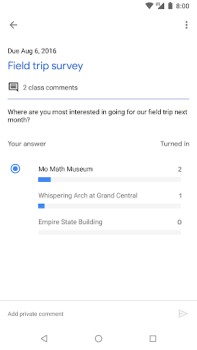 İndir Google Classroom Eğitim Android için Ekran görüntüsü 5