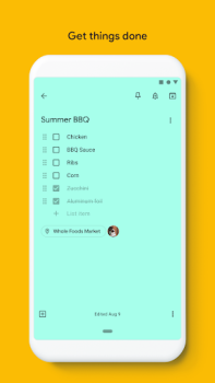 İndir Google Keep İş Android için Ekran görüntüsü 2