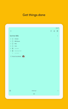 İndir Google Keep İş Android için Ekran görüntüsü 7