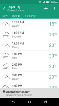 İndir HTC Weather Hava Durumu Android için Ekran görüntüsü 2