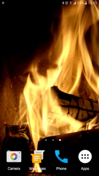 İndir Fireplace Live Wallpaper Özelleştirme Android için Ekran görüntüsü 4