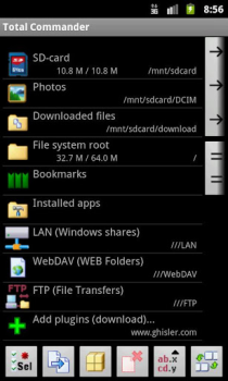 İndir LAN plugin for Total Commander Araçlar Android için Ekran görüntüsü 2