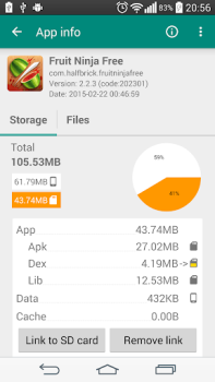 İndir Link2SD Araçlar Android için Ekran görüntüsü 2