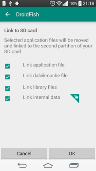 İndir Link2SD Araçlar Android için Ekran görüntüsü 5