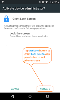 İndir Lock Screen Araçlar Android için Ekran görüntüsü 2