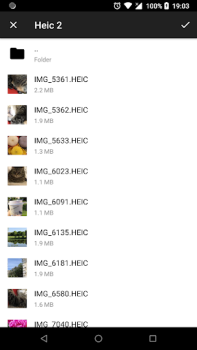 İndir Luma: heic'i jpg'ye dönüştür Fotoğraf Android için Ekran görüntüsü 2