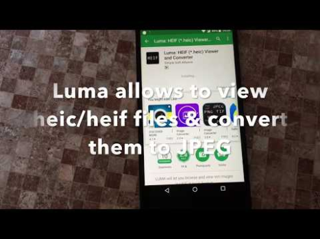 İndir Luma: heic'i jpg'ye dönüştür Fotoğraf Android için Ekran görüntüsü 6