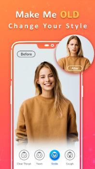 İndir Make Me Old Fotoğraf Android için Ekran görüntüsü 2