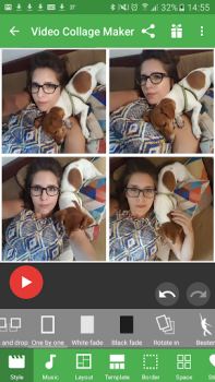 İndir Video Kolajlayıcı Fotoğraf Android için Ekran görüntüsü 2