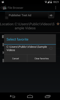 İndir Media Player Classic Remote Video oynatıcılar ve düzenleyiciler Android için Ekran görüntüsü 5