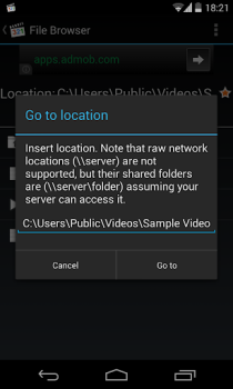 İndir Media Player Classic Remote Video oynatıcılar ve düzenleyiciler Android için Ekran görüntüsü 6